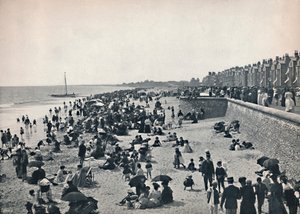 Lowestoft - Sur le sable, 1895