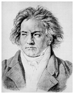 Ludwig von Beethoven, compositeur allemand, vers 1818-1822, 1956