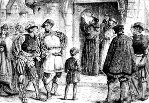 La Protestation de Luther, 1517