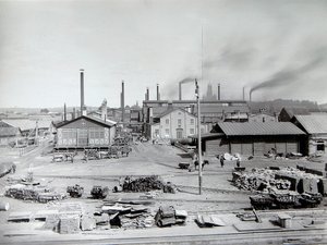 Fonderie de fer de Lysva, Russie, années 1900