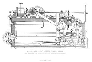 La mule auto-agissante de Macindoe, 1866 - Unbekannt