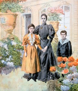 Madame Casimir-Perier et ses enfants