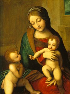 Madone et Enfant avec le petit Saint Jean