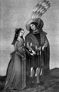 Costume masculin et féminin, fin du XVe-début du XVIe siècle