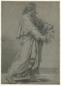 Homme détruisant un livre, 1700s