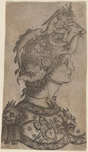 Homme avec un casque fantastique