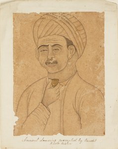Homme avec une coupe de vin, 19ème siècle