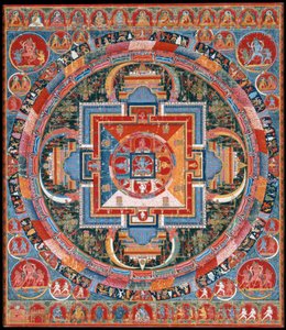 Mandala de Jnanadakini, fin du 14ème siècle - Unbekannt