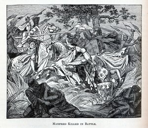 Manfred tué au combat, 1882