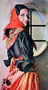 Manuela Del Rio, actrice et danseuse espagnole, 1943 - Unbekannt