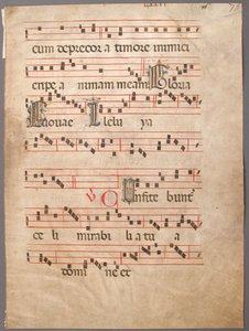 Feuille de Manuscrit, d