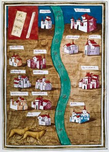 Carte de Palestine (miniature)