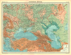 Carte de la Russie méridionale