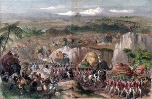 Marche des troupes en Inde - Unbekannt