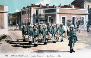 Fanfare, Légion étrangère française, vers 1910