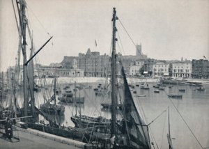 Margate - Le port et la jetée, 1895