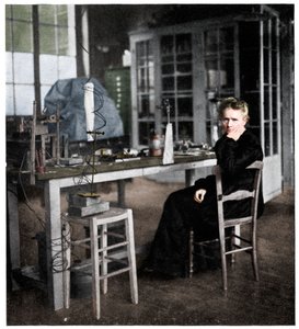 Marie Curie, physicienne franco-polonaise, vers 1920 - Unbekannt