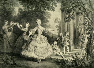 Marie Sallé dansant, 1732, 1908 - Unbekannt