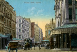 Market Street, Sydney, Nouvelle-Galles du Sud, Australie