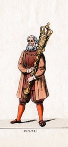 Costume de maréchal pour la pièce de Shakespeare, Henry VIII, 19ème siècle