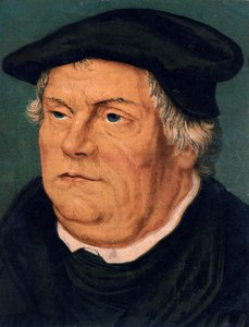 Martin Luther, réformateur protestant allemand du 16e siècle, 19e siècle - Unbekannt