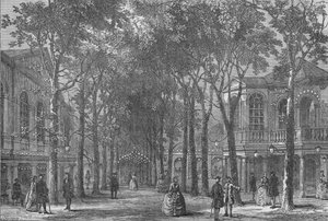 Jardins de Marylebone, Westminster, Londres, 1870-1878
