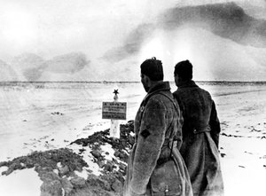 Fosse commune de soldats russes, front de Stalingrad, Russie, janvier 1943 - Unbekannt