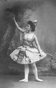 Matilda Kschessinska en princesse Aspicia dans le ballet La Fille du Pharaon