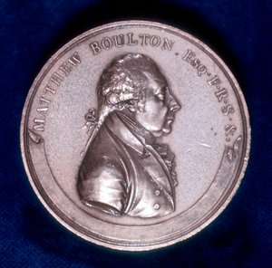 Matthew Boulton, entrepreneur, industriel et ingénieur anglais, 1809