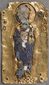 Médaillon de Saint-Nicolas, byzantin, 11ème siècle