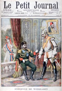 Rencontre entre le tsar Nicolas II et le Kaiser Wilhelm II, Wiesbaden, Allemagne, 1903 - Unbekannt