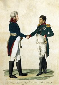 Rencontre de Napoléon et Alexandre Ier - Unbekannt