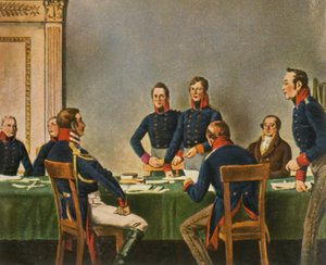 Réunion de la Commission de réorganisation à Königsberg, 9 juillet 1807, 1936 - Unbekannt