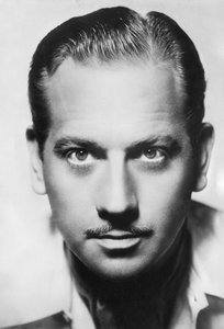 Melvyn Douglas 1901-1981, acteur américain, vers les années 1930-1940