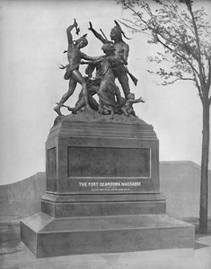Mémorial du massacre de Fort Dearborn, vers 1897