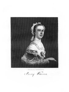 Mercy Warren, patriote et écrivain américain, 1872