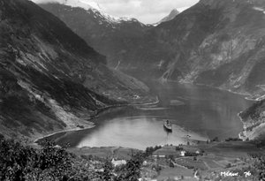 Merok, Geirangerfjord, Norvège, 1929