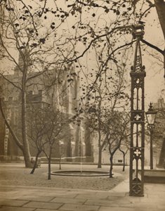 Middle Temple Hall et la quiétude de Fountain Court, c1935