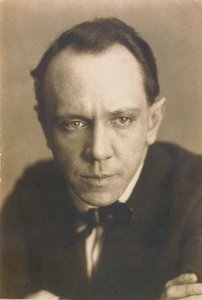 Mikhaïl Tchekhov, acteur et auteur russe, 1928