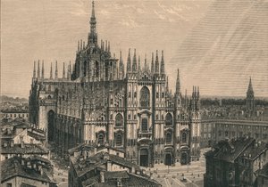 Cathédrale de Milan, 1873