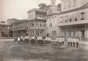 Police militaire : Une section de mitrailleuses, 1914 - Unbekannt