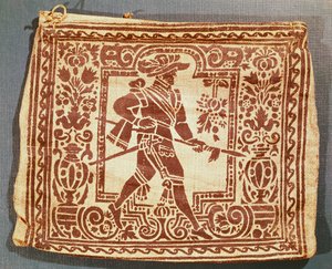 Sac postal du postier militaire pendant la guerre de Trente Ans (1618-48) (textile) - Unbekannt