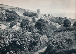 Minehead - Vue du village et de l