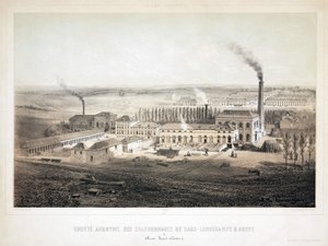 Exploitation minière, charbon Sars Longchamps & Bouvy Coalmining Co Ltd, Belgique