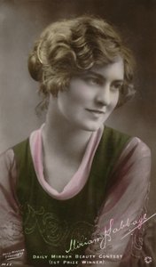 Miriam Babbage, vers 1880-1950 - Lauréate du concours de beauté Daily Mirror, vers 1930 - Unbekannt