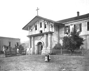 Mission Dolores, San Francisco, Californie, USA, c1900