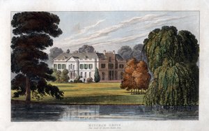 Mitcham Grove, Surrey, la résidence de Henry Hoare, c1827 - Unbekannt