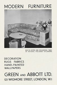 Mobilier moderne - Green and Abbott Ltd., 1933