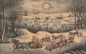 Clair de lune à Central Park, vers 1871-75