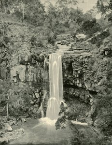 Chutes de Moorabool, Victoria, 1901